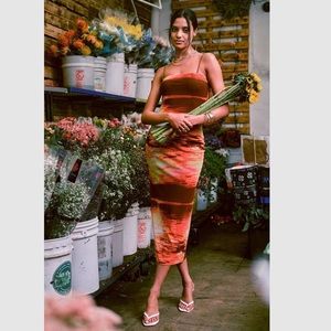 NWT abstract print dress